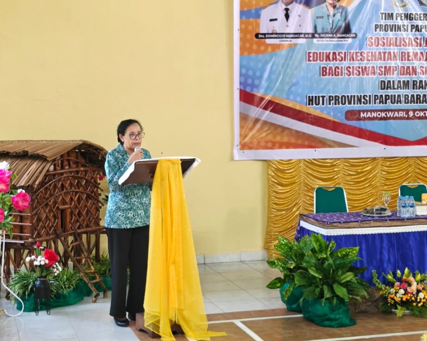 TP-PKK Papua Barat Perkuat Karakter dan Pola Hidup Sehat Pelajar