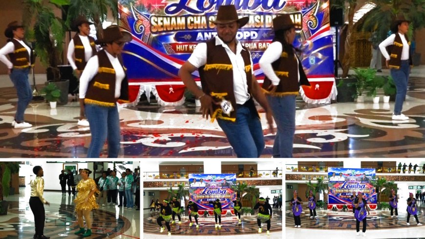 25 OPD Antusias Ikuti Lomba Senam Cha-Cha Kreasi Daerah