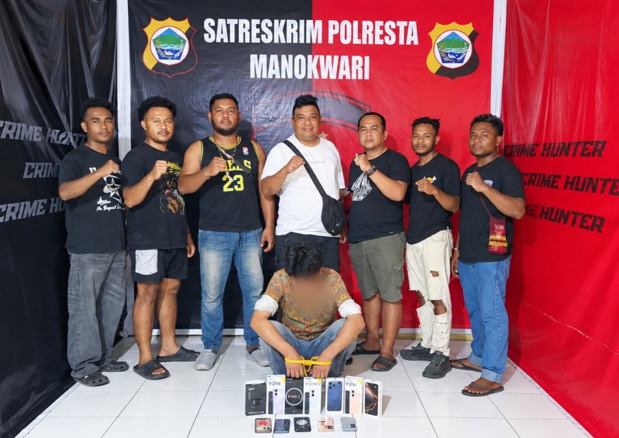 Respons Cepat Call Center 110, URC Polresta Manokwari Ringkus Terduga Pelaku Penipuan Transfer Palsu