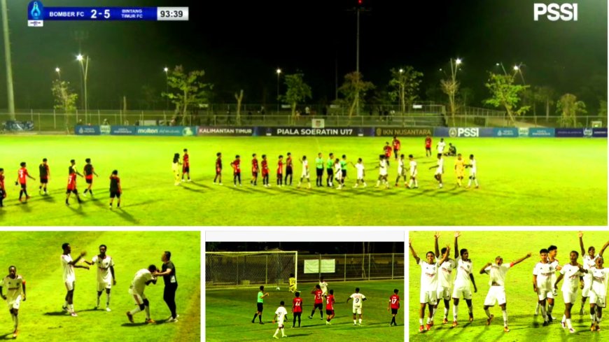 Tampil Perdana di IKN, Bintang Timur Arfak Pesta Gol 5-2 atas Bomber FC di Piala Soeratin 2026