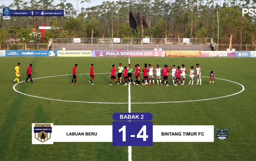Taklukkan Labuan Beru 4-1, Bintang Timur Arfak Sempurna di Puncak Grup B