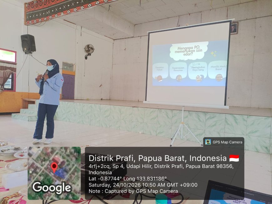 BPOM Dampingi Kader SMART Posyandu Prafi Siapkan Rumah Produksi, Pendampingan Berlanjut pada 2027