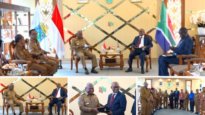 Dubes Afrika Selatan Jajaki Kerja Sama Pertambangan hingga Pariwisata di Papua Barat