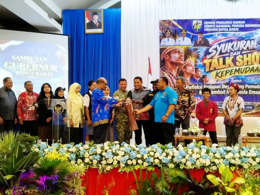 KNPI Papua Barat Ajak Pemuda Tak Sekadar Jadi Penonton, Bersatu Songsong Indonesia Emas 2045